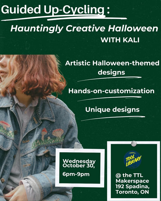 Guided Up-cycling: Hauntingly Creative Halloween with Kali