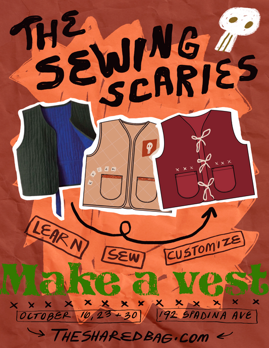 The Sewing Scaries - Make your own Vest Program